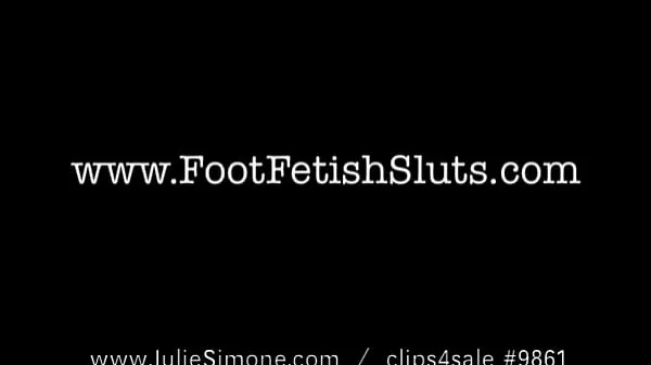 HD julie simone lotion soft soles top Videos