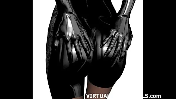 HD 3d sci fi hentai babe in a skin tight catsuit วิดีโอยอดนิยม