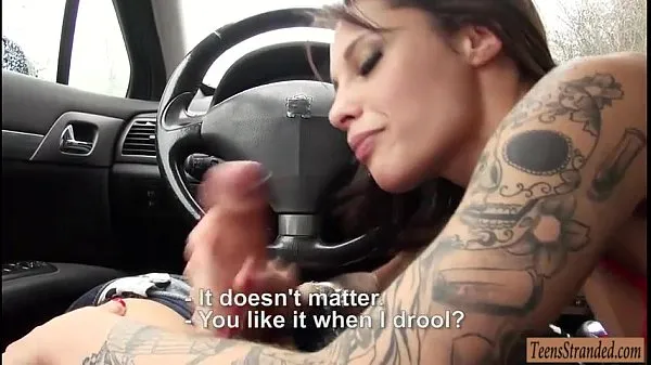 HD-Sexy tattooed latina Nikita Belucci gets fucked in the car topvideo's