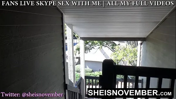 Video HD Naughty Stepsister Sneak Outdoors To Meet For Secrete Kneeling Blowjob And Facial, A Sexy Ebony Babe With Long Blonde Hair Cleavage Is Exposed While Giving Her Stepbrother POV Blowjob, Stepsister Sheisnovember Swallow Cumshot on Msnovember hàng đầu