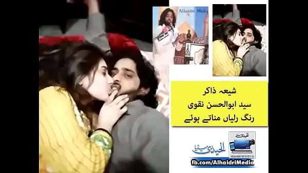 HD Shia zakir n Ayatullah Abul hasan naqvi kissing her bitch top videoer