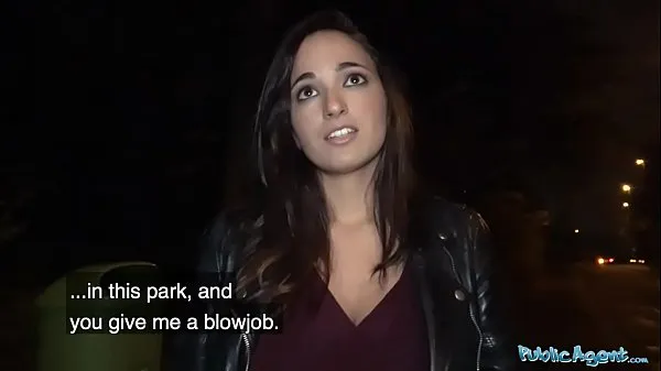HD Public Agent Spanish hotty pussy pounded by a stranger วิดีโอยอดนิยม