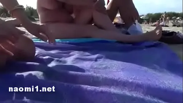 HD public beach cap agde by naomi slut Video teratas
