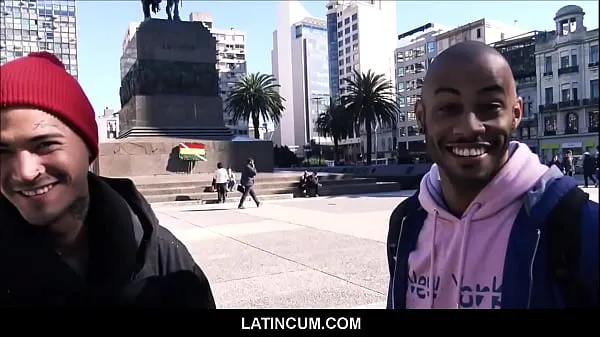 HD-Latino Boy With Tattoos From Buenos Aires Fucks Black Guy From Uruguay topvideo's