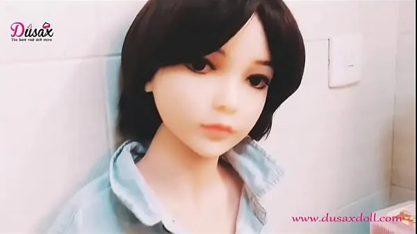 ایچ ڈی 110cm (3ft7inch) can stand life-size realistic real silicone dolls with big breast for man-Wendy ٹاپ ویڈیوز