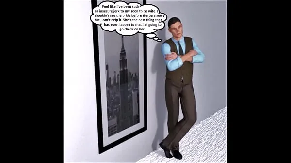 HD-3D Comic: HOT Wife CHEATS on Husband With Family Member on Wedding Day bästa videor