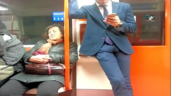 HD Bulge Suit on the Metro top Videos