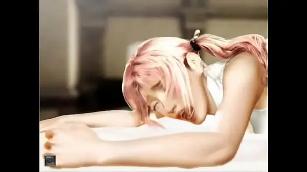 HD FFXIII Serah fucked on bed | Watch more videos top Videos