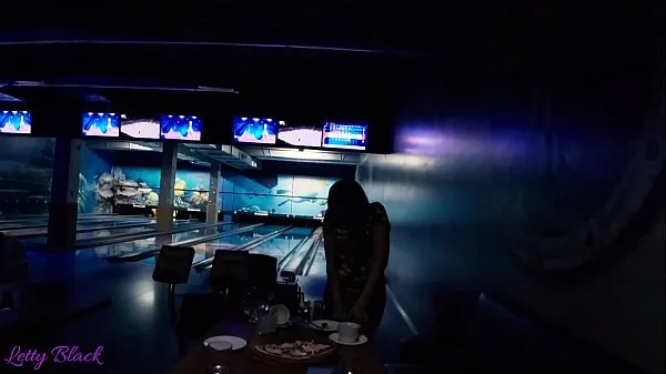HD Public Remote Vibrator In Bowling Together With Friends - Letty Black top Videos
