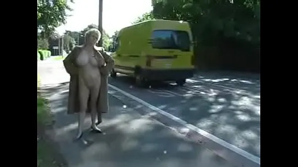 HD Grandma naked in street 4 top videoer