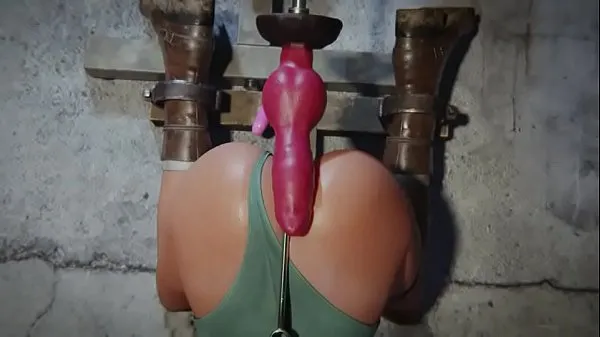 HD Lara Croft Fucked By Sex Machine [wildeerstudio 인기 동영상