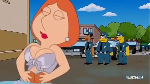 HD Sexy Carwash Scene - Lois Griffin / Marge Simpsons วิดีโอยอดนิยม