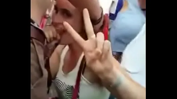 HD sucking on the street at carnival top Videos
