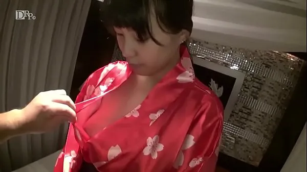 HD Red yukata dyed white with breast milk 1 top videoer