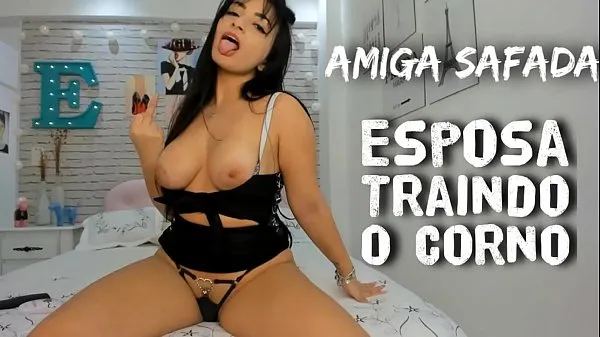 HD Sexy Latina Big boobs wife´s friend Humiliating CUCKOLD Roleplay - Married cheating the Horn to BBC topp videoer