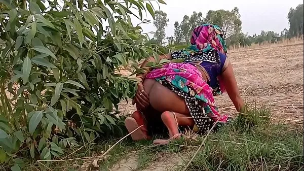 HD The field went to fill wheat straw and started churning शीर्ष वीडियो