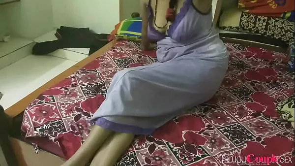 HD Telugu wife giving blowjob in sexy nighty วิดีโอยอดนิยม