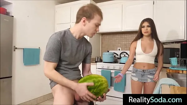 HD step Brother fucks stepsister instead of watermelon top Videos