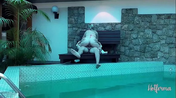 ایچ ڈی Boss invites maid to the pool but couldn't resist the hot ٹاپ ویڈیوز