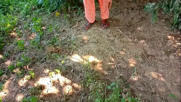 HD Indian Aunty Outdoor Caught κορυφαία βίντεο