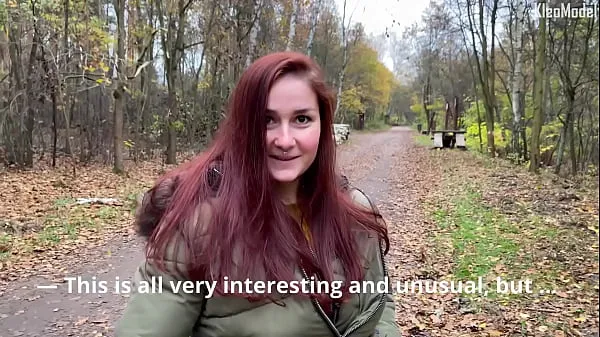 HD Public pickup and cum inside the girl outdoors. KleoModel Video teratas