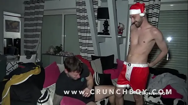HD real french straight boy fucked by his friend dresses in santa claus for surprise for christmas topp videoer