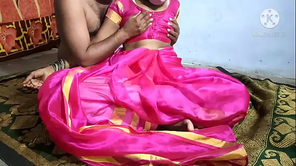 HD Sex with Indian housewife in pink sari κορυφαία βίντεο