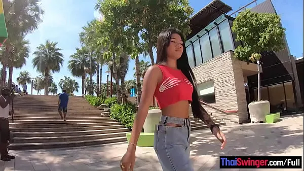 HD Amateur Thai teen with her 2 week boyfriend out and about before the sex أعلى مقاطع الفيديو