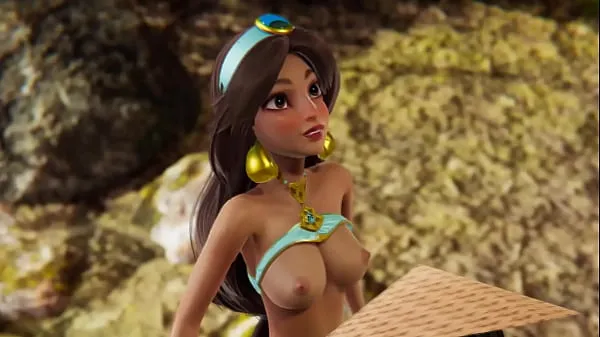 HD-Disney Futa - Raya gets creampied by Jasmine - 3D Porn topvideo's