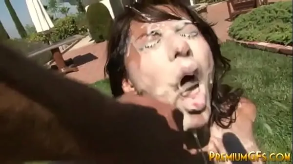 HD Covering Aj Estrada pretty face in cum from many men top Videos