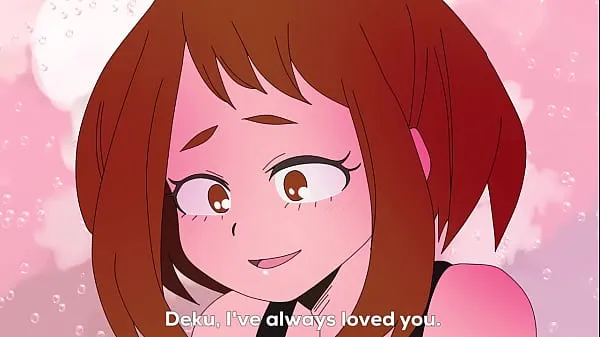 HD Uraraka is fucked by Midoriya after she declares her love for him najlepšie videá