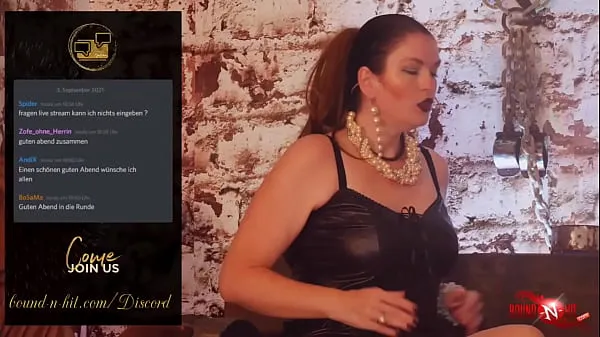 ایچ ڈی BoundNHit Discord Stream # 7 Fetish & BDSM Q&A with Domina Lady Julina ٹاپ ویڈیوز