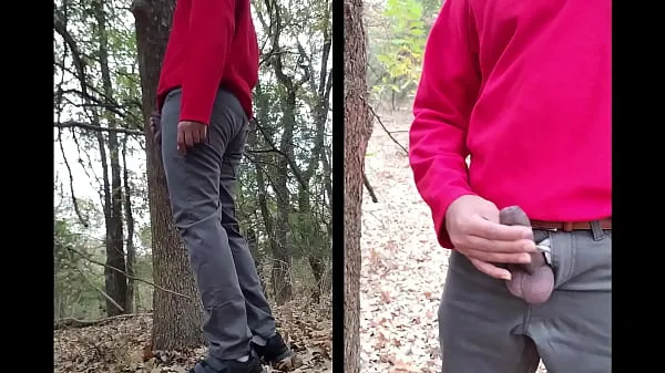HD ALAN THICK MONSTER DICK OUTDOOR FOREST κορυφαία βίντεο