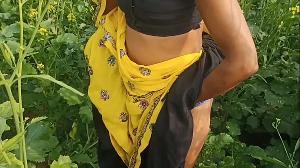 HD-Mamta went to the mustard field, her husband got a chance to fuck her, clear Hindi voice outdoor topvideo's