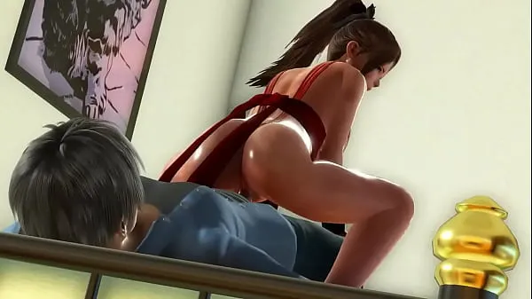 HD Mai Shiranui the king of the fighters cosplay has sex with a man in hot porn hentai gameplay Video teratas