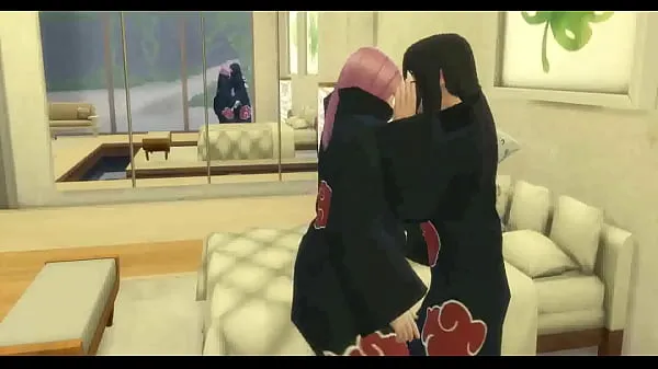 HD-Naruto Hentai Episode 6 Sakura and Konan manage to have a threesome and end up fucking with their two friends as they like milk a lot topvideo's