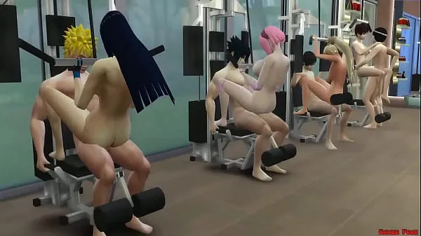 HD Naruto Hentai Episode 67 Hinata, Sakura, Ino and Tenten Fucked Doing Exercises Erotic Suit Hot Wives शीर्ष वीडियो