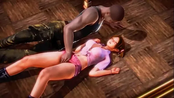 HD Pretty lady in pink having sex with a strong man in hot xxx hentai gameplay κορυφαία βίντεο