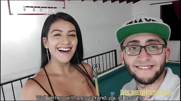ایچ ڈی Mariana Martix makes a bet with her friend Soldier and as a reward she gets fucked by his huge cock ٹاپ ویڈیوز