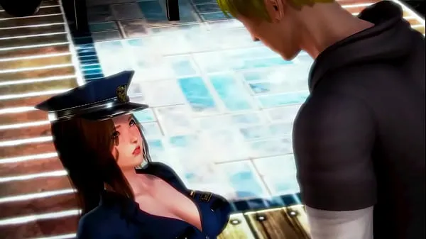 HD Security woman has sex with a man in hot hentai xxx animation Video teratas