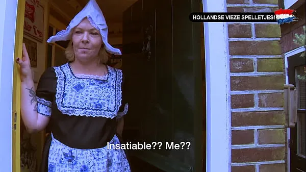 HD Dutch Dirty Games - Visiting a Dutch MILF with Creampie (FULL SCENE with ENGLISH Subtitles!) - Nederlands gesproken suosituinta videota