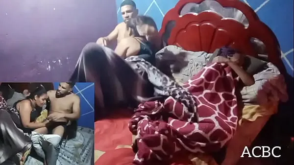 HD Stepdaughter being fucked from behind by stepfather next to who smiles najboljši videoposnetki