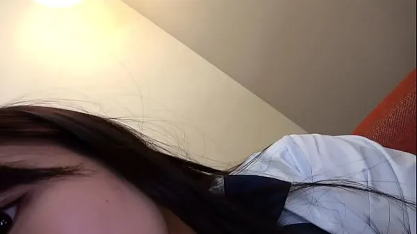 HD Sex with JK with beautiful skin and beautiful with plenty of saliva feels good. The butt that can be seen in the doggy style is erotic. She feels pleasure for pussy is pushed hard. Japanese amateur 18yo teen porn top videoer