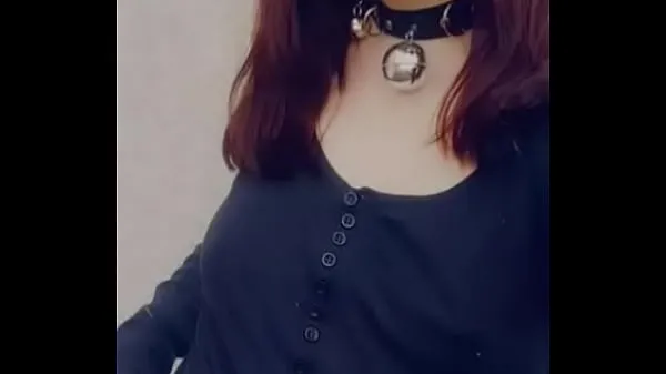 HD Young petite redhead in collar fingering masturbating and showing her breasts top Videos
