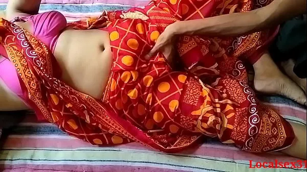 HD Секс с красным сари Sonali Bhabi от местного паренька (официальное видео от localsex31 топ видео