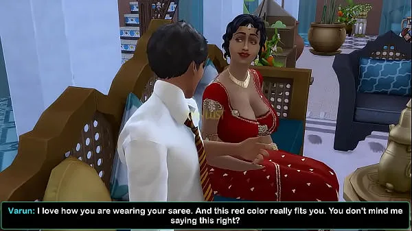 HD Vol 1, Part 1 - Desi Telugu Busty Saree Aunty Lakshmi got seduced by a young boy - Wicked Whims top Videos