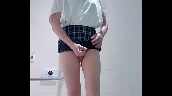 HD Pseudo-girl] Tingting masturbates in public places of top Videos