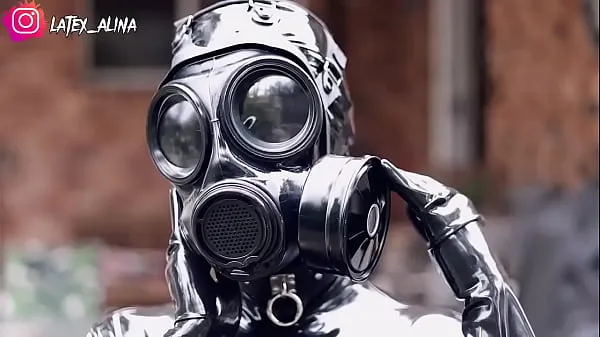 HD Gas Masked Rubber Doll Enclosure en iyi Videolar