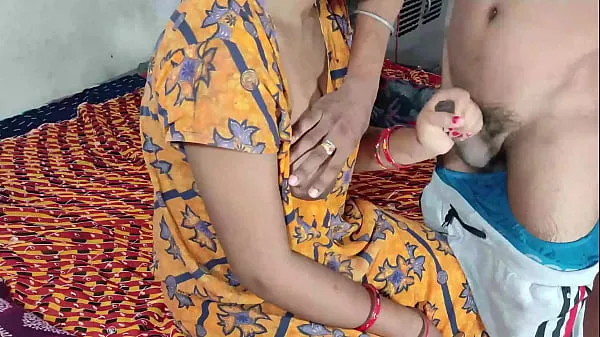 HD By sending her husband to work, she got a bang from her lover! in clear Hindi voice topp videoer