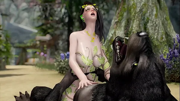 HD Elf Fucks Werewolf [UNCENSORED] 3D Monster Porn suosituinta videota